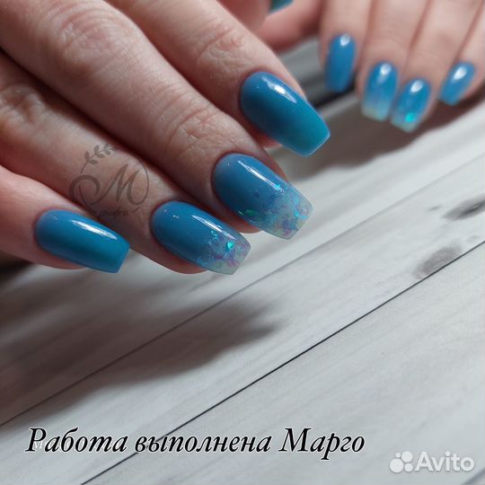 Маникюр гель пудрой (дип система)