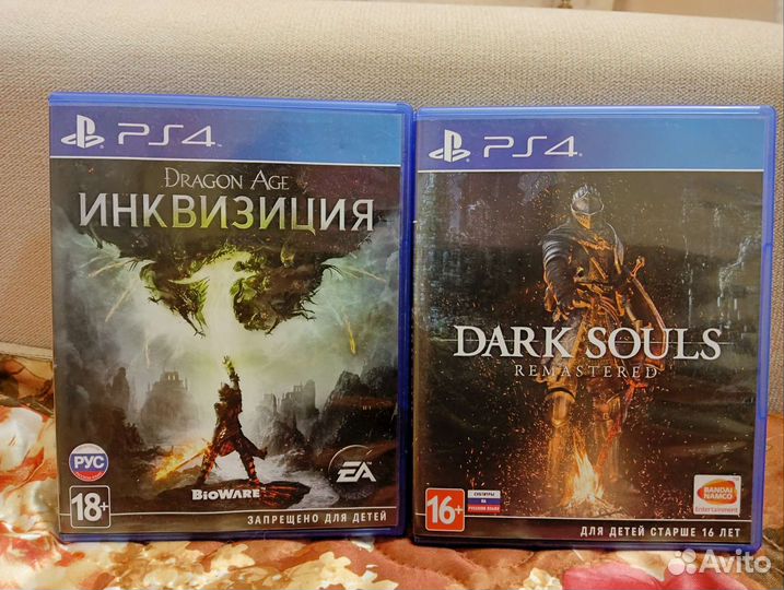 Игры для Ps4 Dark Souls remastered, Dragon Age