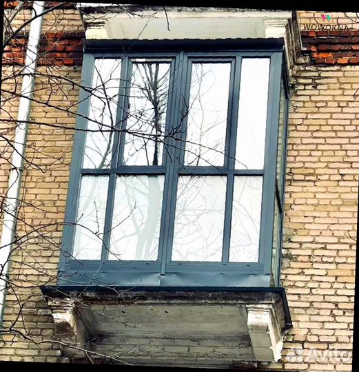 Остекление балконов пвх/AL в срок