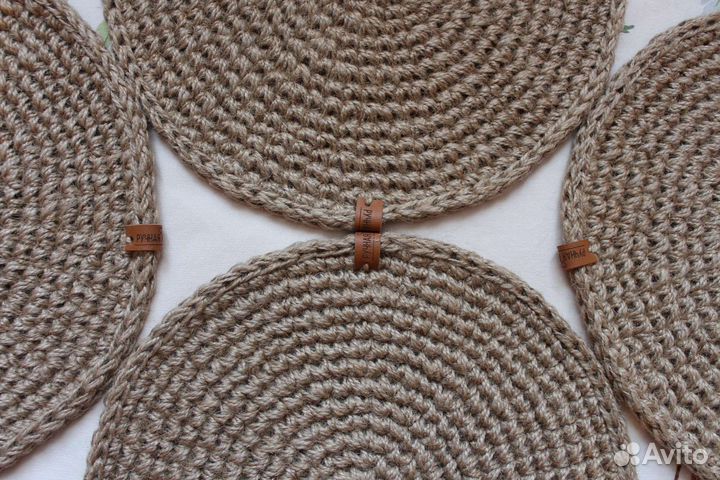 Сервировочные салфетки из джута