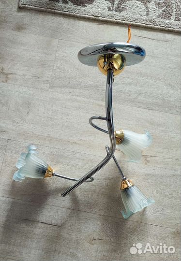 Люстра потолочная бу