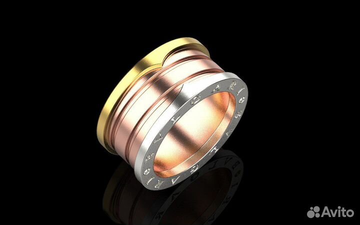 Кольцо bvlgari B.zero1