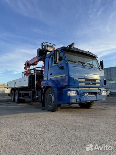 КАМАЗ 65117 с КМУ, 2024