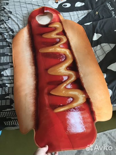 Костюм хотдога для взрослых и состоятельных