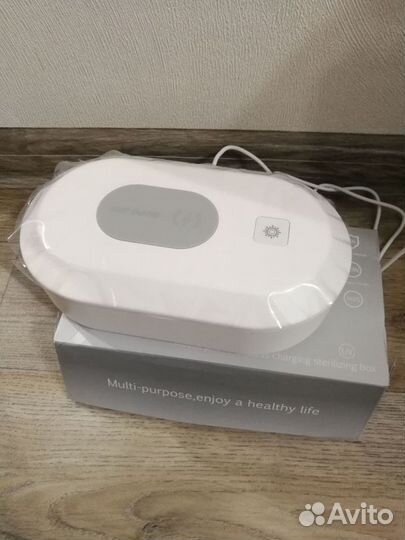 Беспр. зарядка телефона+стерилизатор. За шоколадку