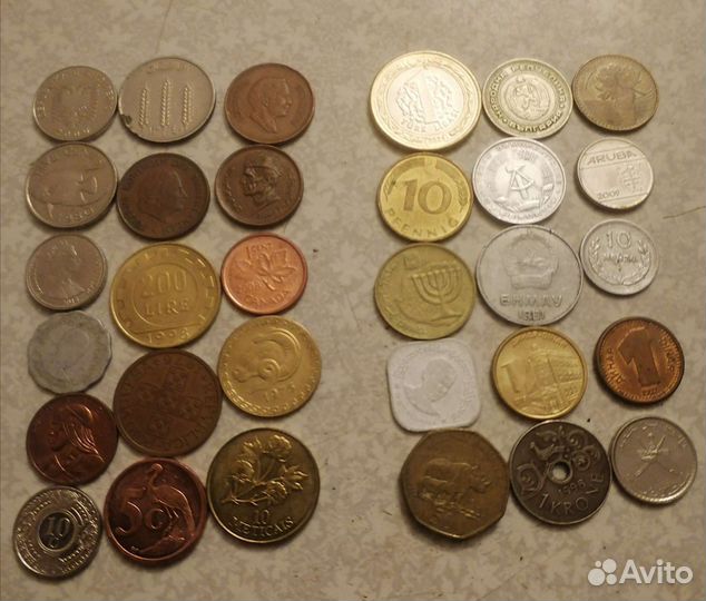 Альбом иностранных монет