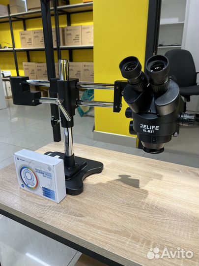 Микроскоп для пайки Relife M3T-STL2