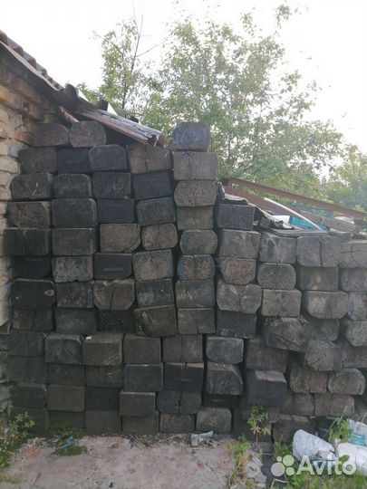 Шпалы деревянные