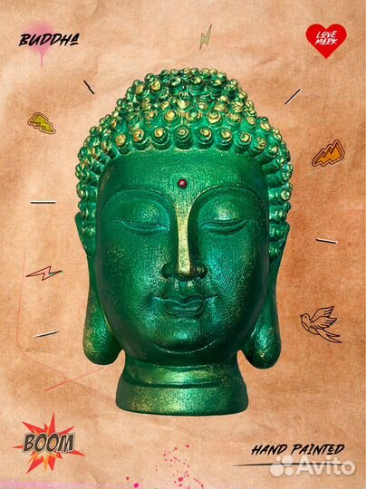 Статуэтка интерьерная гипсовая 