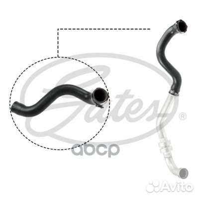 Патрубок турбокомпрессора 09-0089 Gates