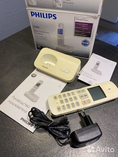 Стационарный телефон Philips D400