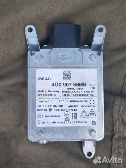 2010-19 А6 Датчик слепых зон Радар Audi A6 C7