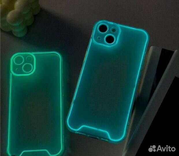 Чехлы неоновые для iPhone