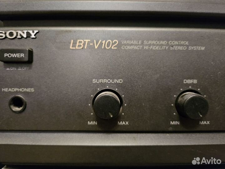 Музыкальный центр sony LBT-V102