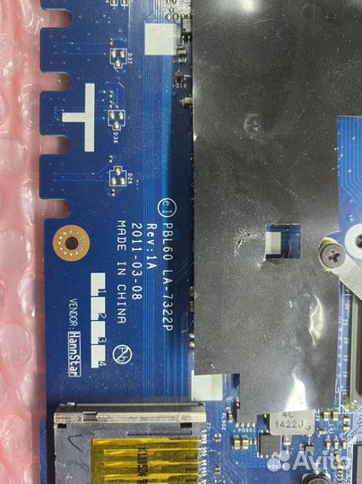 Материнская плата доя ноутбука Asus X53U LA-7322p