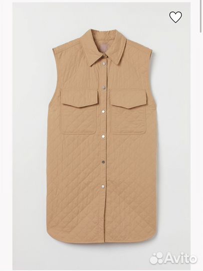 Жилет длинный h&m