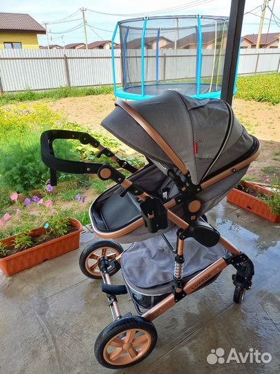 Коляска 2в1 Lux mom