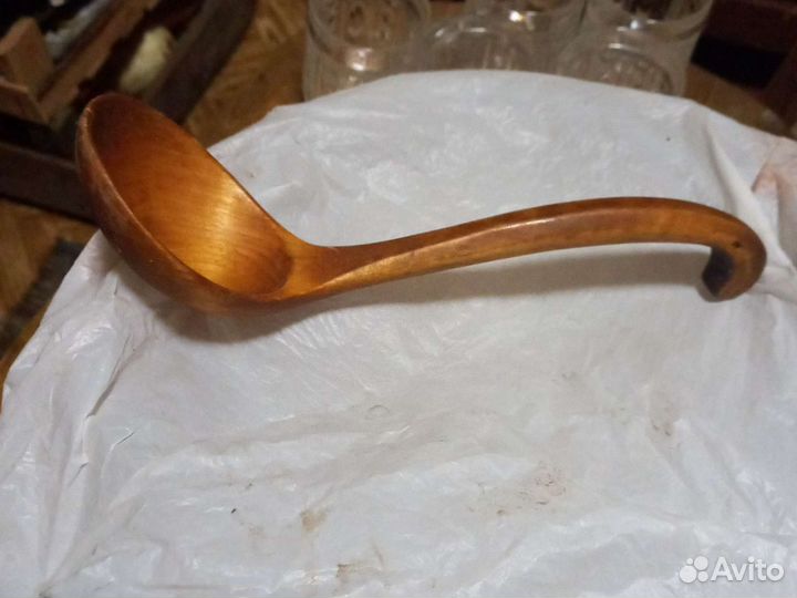 Ложка поварежка деревянная