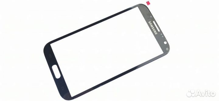 Стекло дисплея Samsung Galaxy Note 2 (N7100) синий