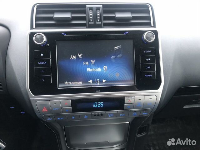 Штатная магнитола prado150 2019г