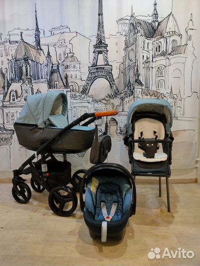 Коляска adamex 3 в 1