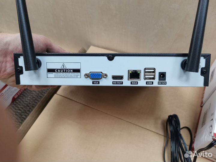 Комплект видеонаблюдения 4 камеры