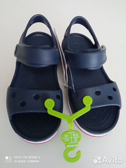 Новые сандалии Crocs c10