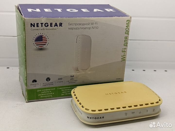 Wi-Fi роутер netgear WNR612