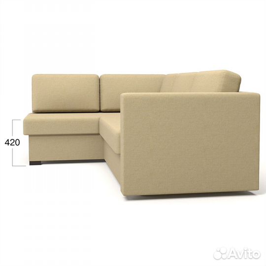 Угловой диван-кровать Beneli Джессика 2 (левый) ра