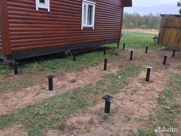 Винтовые сваи Фундамент на винтовых сваях