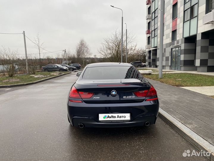 BMW 6 серия 3.0 AT, 2014, 105 200 км