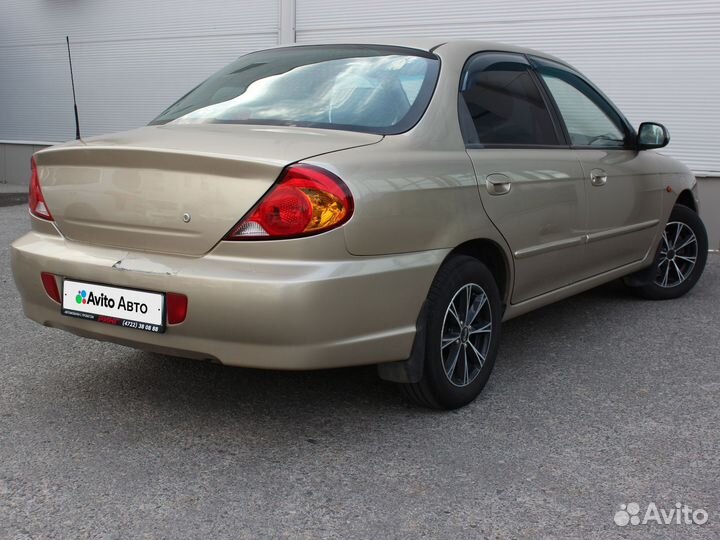 Kia Spectra 1.6 МТ, 2007, 196 357 км