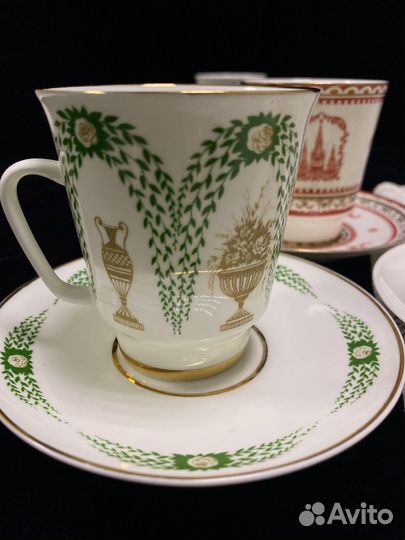 Кофейные пары лфз, костяной фарф. За все