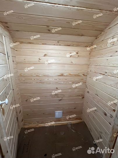 Баня бочка квадро