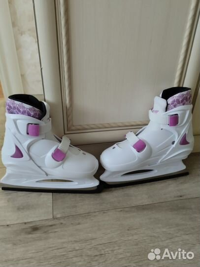 Продам коньки для девочки раздвижные 33-36 р