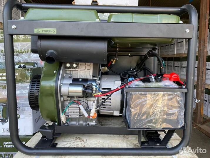 Дизельный генератор 5 кВт новый