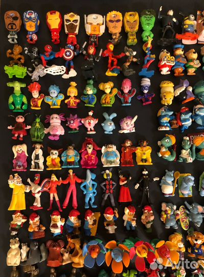 Серии коллекции киндер сюрприз 90-е ландрин чупа