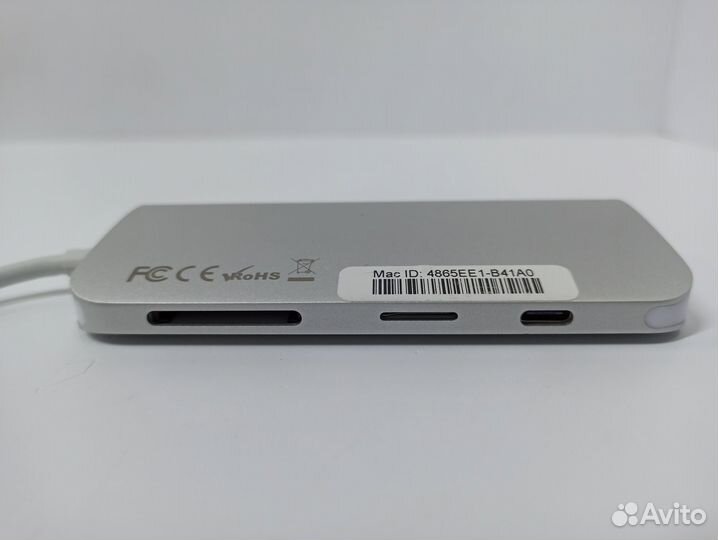 USB адаптер Satechi Aluminum Type-C ST-tcmm8PAM Се