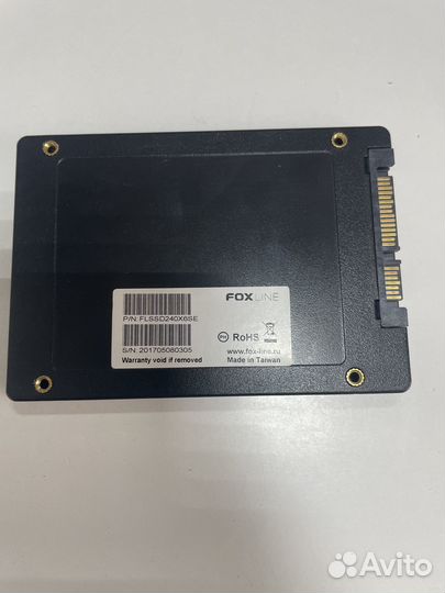 Продам ssd 2.5 SATA foxline 240gb