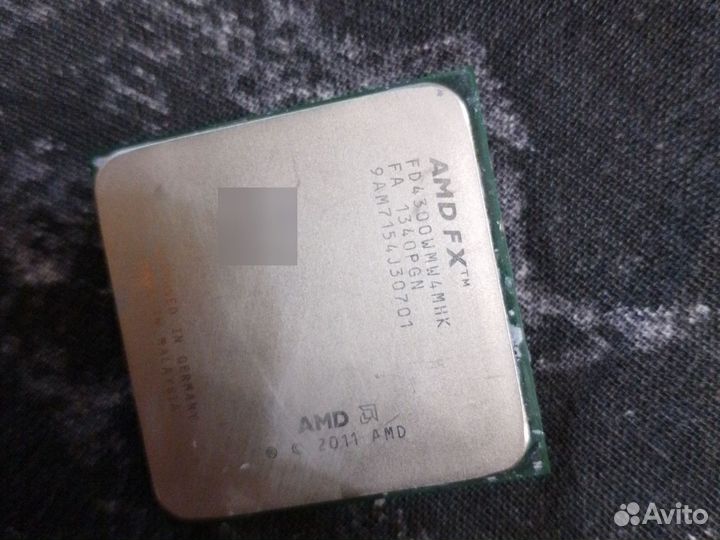 Процессор AMD FX-4300 +куллер