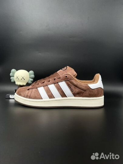 Кроссовки Adidas Campus 00s brown коричневые