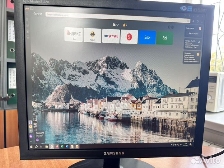 Монитор Samsung e1920 nr