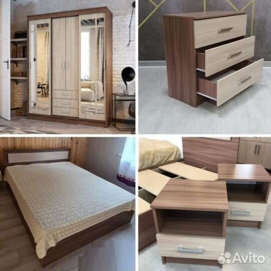 Спальный гарнитур Эко новый