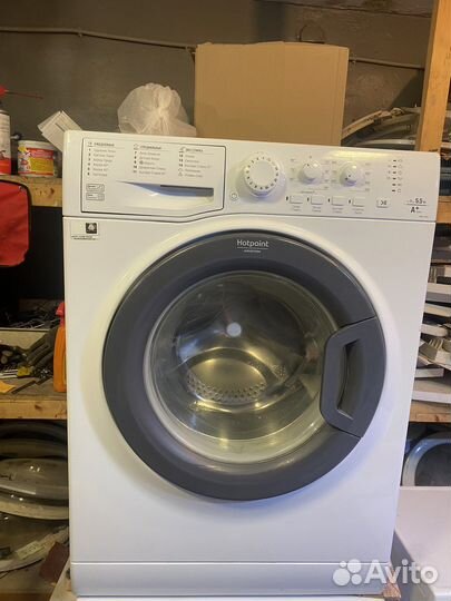 Стиральная машина hotpoint ariston 5,5 кг