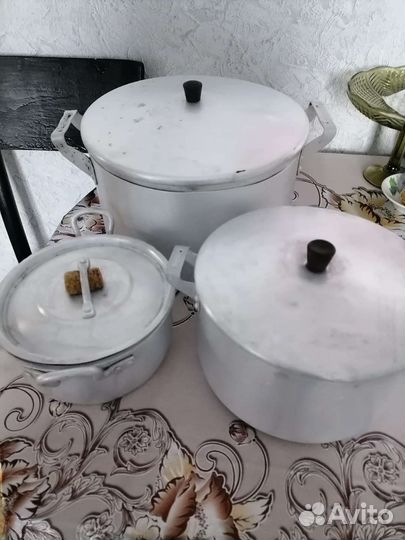 Кастрюля алюминиевая СССР