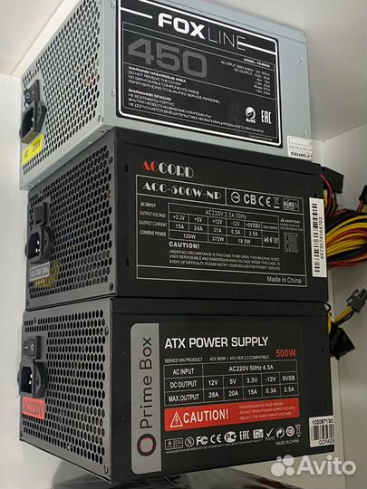 Блок питания 550 600 650 700 750