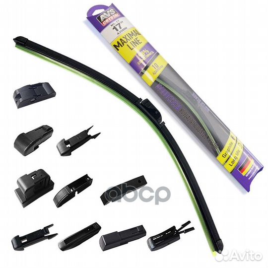 Щетка ст/оч AVS Mахimal Line 10в1 40см ML16