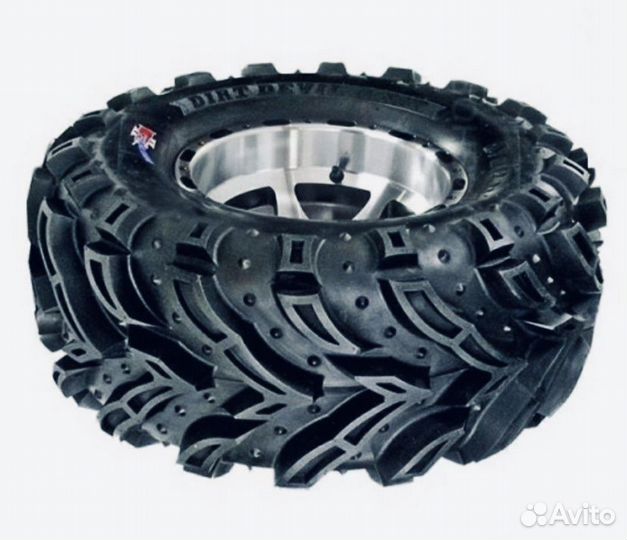 Комплект новых шин дьявол 27/12 для квадроцикла