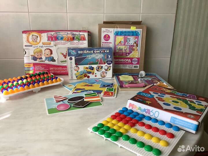 Развивающие игрушки. Мозайка