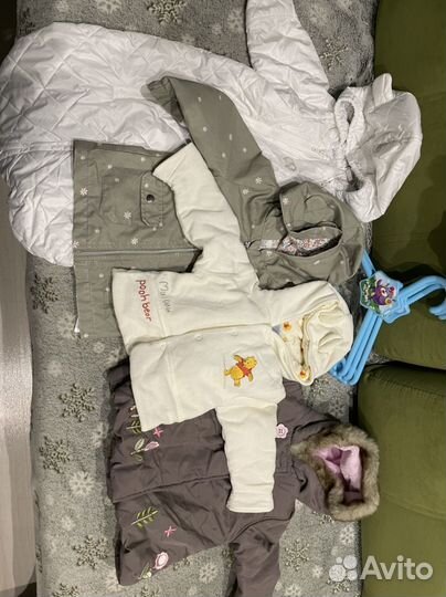 Детские вещи пакетом на девочку до года